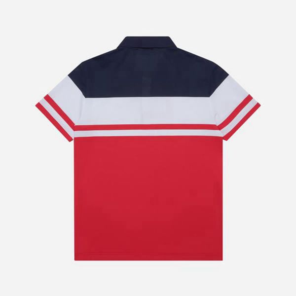 Fila Polokošeľa Panske Červené - Golf Pq S/S Vypredaj - Slovakia 84302-TYCN